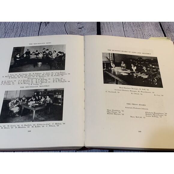 1922 Vassar College Vassarion Yearbook Poughkeepsie, NY‎ Volume 34-GREAT ANTIQUE - Picture 15 of 16